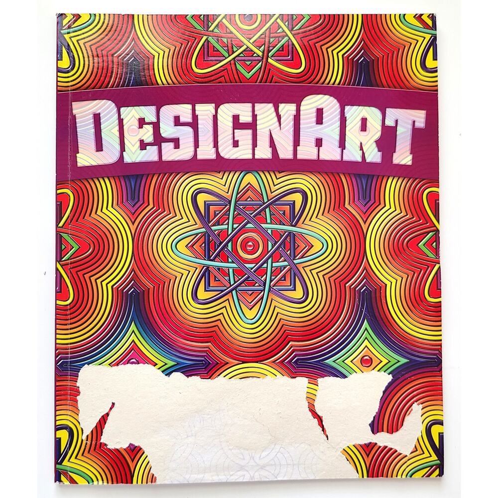 Coloring Book Design Art Scholastic Geometric Symmetric Like New Children Adults